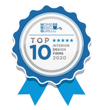 Top 10 Interior Design Firms 2020 badge