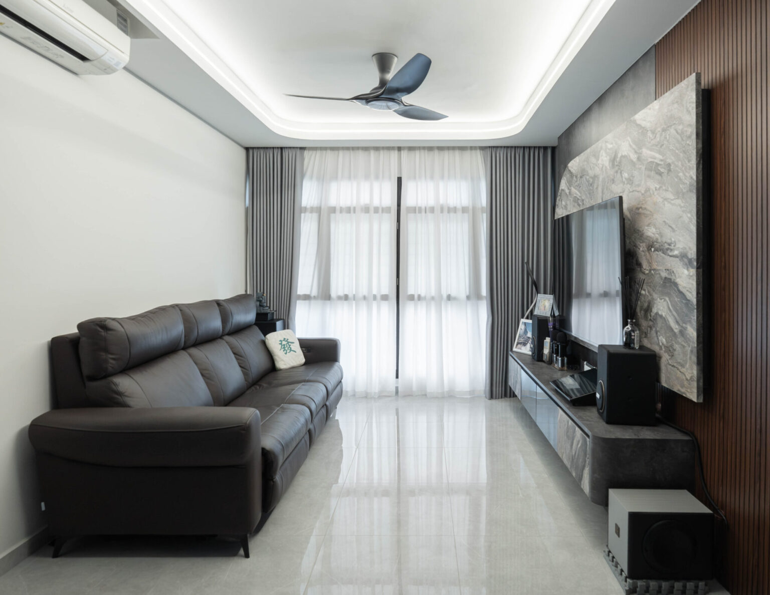 Completed Inspire ID living room